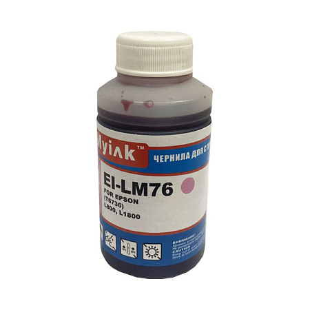 Чернила для EPSON L800/ L805/ L1800  EI-LM76 (70мл, Light Magenta Dye) MyInk 