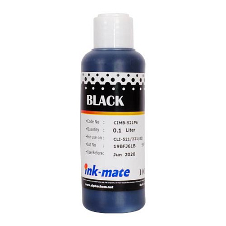 Чернила для CANON CLI-521Bk (100мл, black, Dye ) CIM-521PB Ink-Mate SAL 
