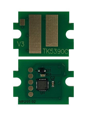 Чип к-жа (TK-5390 C) Kyocera PA4500cx (13K) cyan UNItech (Zhono) 
