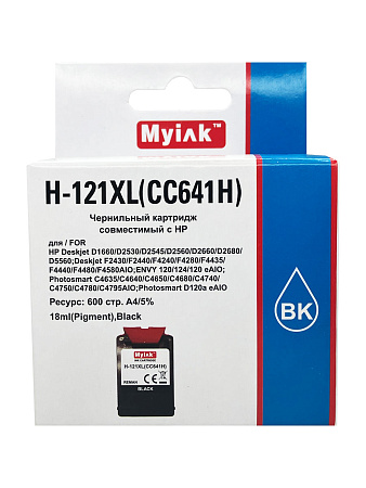 Картридж для (121XL) HP DJ D2563/F4283 CC641HE (R) Black MyInk Картридж для (121XL) HP DJ D2563/F4283 CC641HE (R) Black MyInk