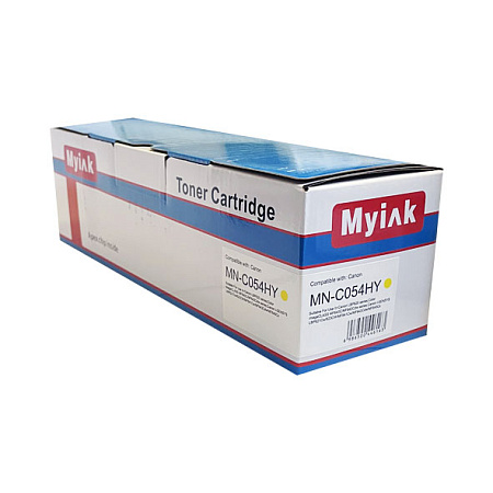 Картридж для CANON LBP-621/623,  MF641/643/645 Cartridge 054HY желтый (2,3K) MyInk 