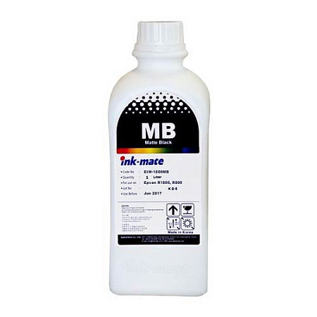Чернила для EPSON (T0548) R800/R1800 (1л, matte black, Pigment) EIM-1800MA Ink-Mate SAL 