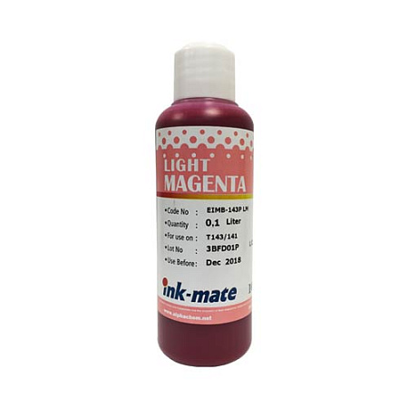 Чернила для EPSON (S22/T50/L800) (100мл, light magenta, Pigment) EIMB-143PLM Ink-Mate SAL Чернила для EPSON (S22/T50/L800) (100мл, light magenta, Pigment) EIMB-143PLM Ink-Mate SAL