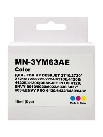 Картридж для (305XL) HP DJ 2320/2710/2720 3YM63AE (R) Color (18ml) Myink Т/У Картридж для (305XL) HP DJ 2320/2710/2720 3YM63AE (R) Color (18ml) Myink Т/У