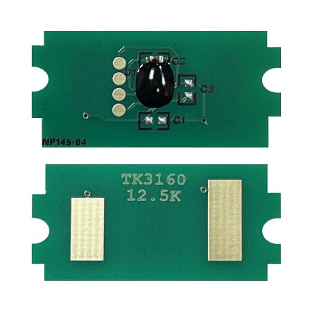 Чип к-жа (TK-3160) Kyocera ECOSYS P3045DN/P3050DN/P3055DN/P3060DN (12.5K, EUR) UNItech(Zhono) 