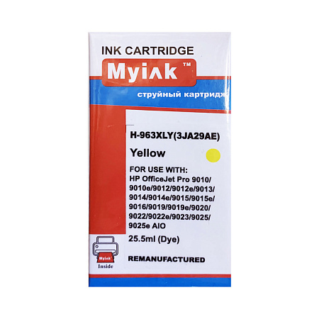 Картридж для (963XL) HP OfficeJet 9010/9020 3JA29AE (ограниченное применение) Yellow MyInk SAL Картридж для (963XL) HP OfficeJet 9010/9020 3JA29AE (ограниченное применение) Yellow MyInk SAL