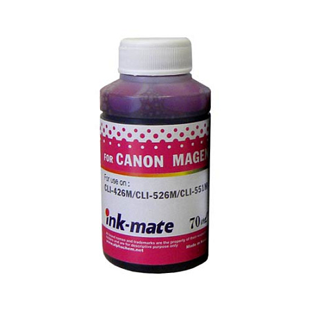 Чернила для CANON CLI-426M/CLI-526M/CLI-551M (70мл, magenta, Dye ) CIM-720M Ink-Mate 