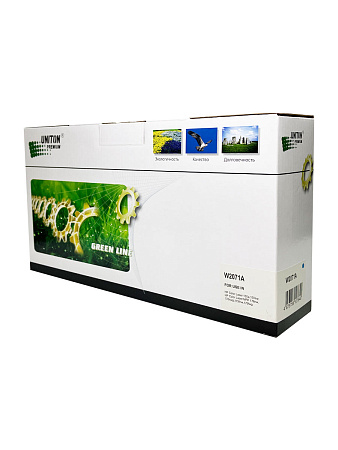 Картридж для HP Color LJ 150/MFP178/MFP179  W2071A (117A) синий (0,7К) UNITON Premium GREEN LINE (Eco Protected) 