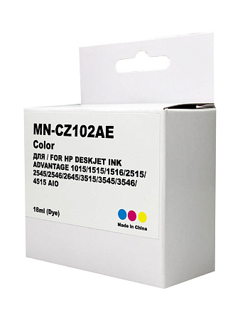 Картридж для (650XL) HP DJ Advantage 2515/3515/4515 CZ102AE (R) Color (18ml) Myink Т/У Картридж для (650XL) HP DJ Advantage 2515/3515/4515 CZ102AE (R) Color (18ml) Myink Т/У