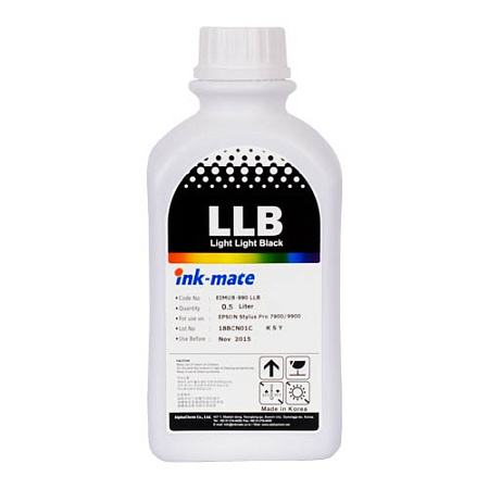 Чернила для EPSON (T6369) St Pro 7900/9900 (500мл, light light black,Pigment) EIM-990LLB Ink-Mate SAL Чернила для EPSON (T6369) St Pro 7900/9900 (500мл, light light black,Pigment) EIM-990LLB Ink-Mate SAL