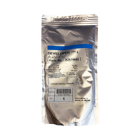 Девелопер для RICOH AC 6010/6110/6513 type L (п,700,синий) (o) 