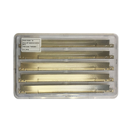 Дозирующее лезвие (Doctor blade) для RICOH Aficio SP 3400/3410/3500/3510 (УПАКОВКА 5 шт) TMS Дозирующее лезвие (Doctor blade) для RICOH Aficio SP 3400/3410/3500/3510 (УПАКОВКА 5 шт) TMS