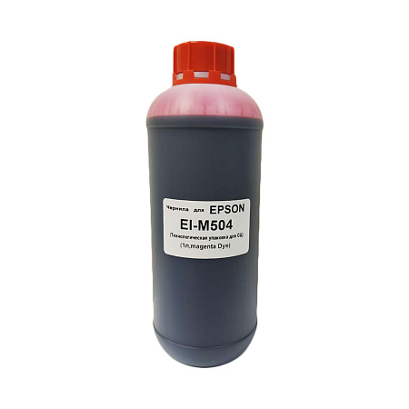 Чернила для EPSON (1л,magenta Dye) EI-M504 (Технологическая упаковка для СЦ) 