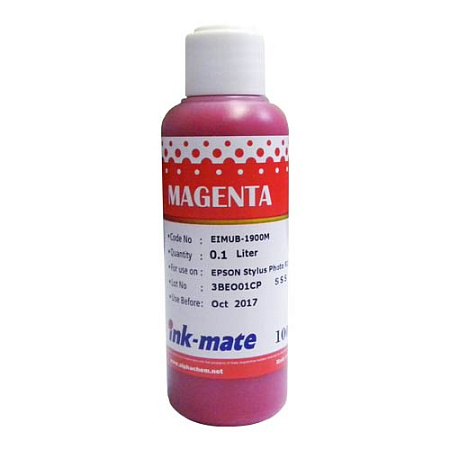 Чернила для EPSON (T0873) R1900/2000 (100мл, magenta, Pigment ) EIMUB-1900M Ink-Mate SAL 