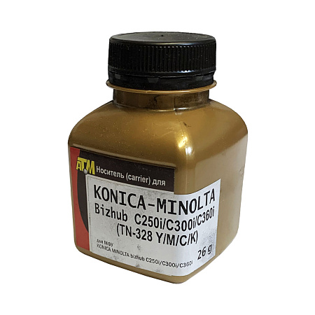 Носитель (carrier) для KONICA MINOLTA bizhub C250i/C300i/C360i (TN-328 KCMY) (фл,26, MITSUBISHI/MKI) Gold ATM Носитель (carrier) для KONICA MINOLTA bizhub C250i/C300i/C360i (TN-328 KCMY) (фл,26, MITSUBISHI/MKI) Gold ATM