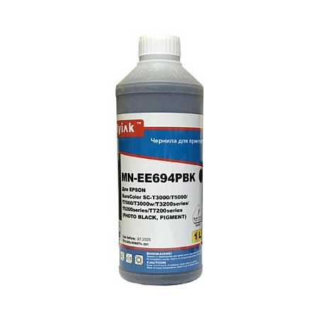 Чернила для EPSON (T6941) SC-T3000/T5000/T7000//T3200/T5200/T7200 (1л, photo black, Pigment) EE694PBK MyInk Чернила для EPSON (T6941) SC-T3000/T5000/T7000//T3200/T5200/T7200 (1л, photo black, Pigment) EE694PBK MyInk