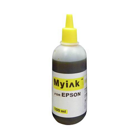 Чернила для EPSON (T0634/0734)/ B-300/B500/S22/WP4015 (100мл, yellow, Pigment) NI-E133Y ( EI-Y808-B) EverBrite™ MyInk SAL 