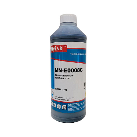 Чернила для EPSON (T7822) Surelab D700 (1л, cyan, Dye) E0008C MyInk Чернила для EPSON (T7822) Surelab D700 (1л, cyan, Dye) E0008C MyInk