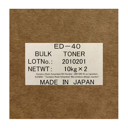 Тонер для KYOCERA type ED-40 FS-4200/4300,FS-2100/4100 (TK-3100/3110/3130) (короб,2х10кг) TOMOEGAWA Япония Тонер для KYOCERA type ED-40 FS-4200/4300,FS-2100/4100 (TK-3100/3110/3130) (короб,2х10кг) TOMOEGAWA Япония