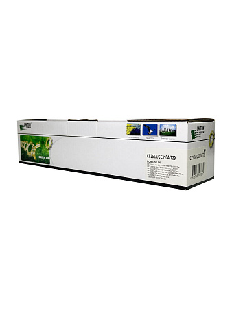 Картридж для HP Color LJ M176 / CP1025 CF350A/CE310A/Canon 729Bk черный (1,3K) UNITON Premium GREEN LINE (Eco Protected) 