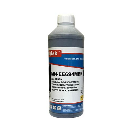 Чернила для EPSON (T6945) SC-T3000/T5000/T7000//T3200/T5200/T7200 (1л, matte black, Pigment) EE694MBK MyInk Чернила для EPSON (T6945) SC-T3000/T5000/T7000//T3200/T5200/T7200 (1л, matte black, Pigment) EE694MBK MyInk