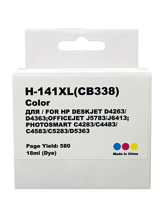 Картридж для (141XL) HP DJ D4263 CB338 (R) Color MyInk Т/У Картридж для (141XL) HP DJ D4263 CB338 (R) Color MyInk Т/У