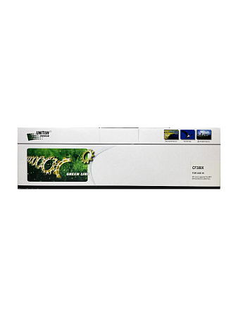 Картридж для HP Color LJ M476MFP CF380X (312X) черный (4,4K) UNITON Premium GREEN LINE (Eco Protected) 