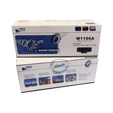 Картридж для HP Laser 107, MFP 135/137 (W1106A) (1K) UNITON Premium 