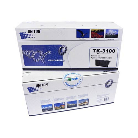 Тонер-картридж для (TK-3100) KYOCERA FS-2100D/2100DN, M3040DN/M3540DN (12,5K,TOMOEGAWA) UNITON Premium Тонер-картридж для (TK-3100) KYOCERA FS-2100D/2100DN, M3040DN/M3540DN (12,5K,TOMOEGAWA) UNITON Premium