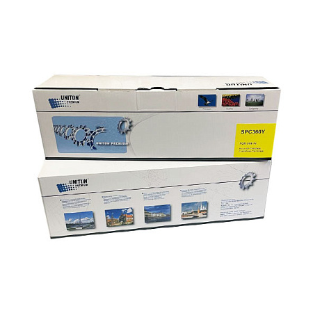 Картридж для RICOH Aficio SP C360/С361 type SP360HE желтый (5К) UNITON Premium GREEN LINE (Eco Protected) Картридж для RICOH Aficio SP C360/С361 type SP360HE желтый (5К) UNITON Premium GREEN LINE (Eco Protected)