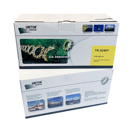 Тонер-картридж для (TK-5240Y) KYOCERA ECOSYS P5026/M5526 (3K) желтый UNITON Premium GREEN LINE (Eco Protected) Тонер-картридж для (TK-5240Y) KYOCERA ECOSYS P5026/M5526 (3K) желтый UNITON Premium GREEN LINE (Eco Protected)