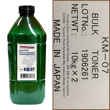 Тонер для KYOCERA Универсал тип KM-07 (фл,900,TOMOEGAWA) Green Line Тонер для KYOCERA Универсал тип KM-07 (фл,900,TOMOEGAWA) Green Line