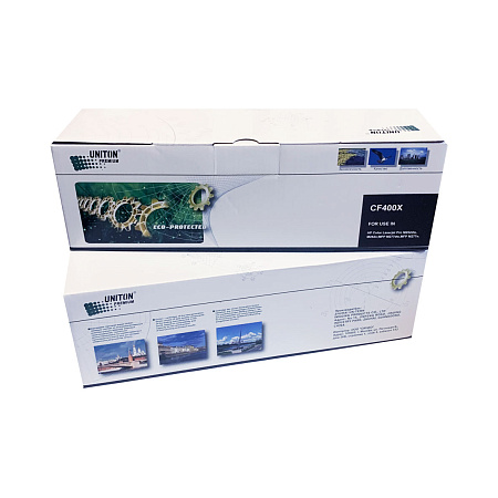 Картридж для HP Color LJ M252/M277  CF400X (201X) черный (2,8K) UNITON Premium GREEN LINE (Eco Protected) 