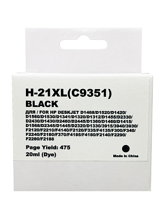 Картридж для ( 21XL) HP DJ 3920/3940 C9351CE (R) Black MyInk Т/У Картридж для ( 21XL) HP DJ 3920/3940 C9351CE (R) Black MyInk Т/У