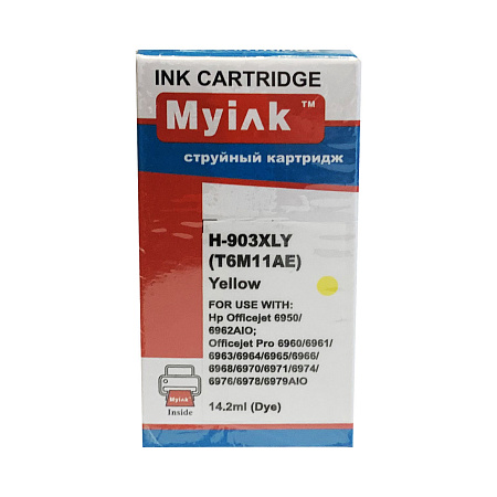 Картридж для (903XL) HP OfficeJet 6960/ 6970 T6M11AE (Применение ограничено!) Yellow MyInk SAL 