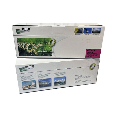 Картридж для HP Color LJ M552/ M553/M577 CF363X (508X) кр (10K) UNITON Premium GREEN LINE (Eco Protected) 