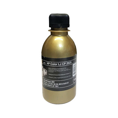 Тонер для HP Color LJ CP 2025/CM 2320/CP 1215/CP 1025   (фл,100,черный ,glossy,Chemical MKI) Gold ATM 