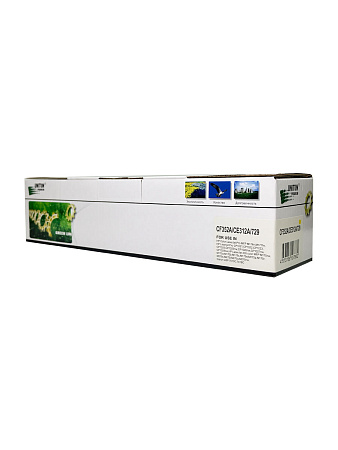 Картридж для HP Color LJ M176 / CP1025 CF352A/CE312A/Canon 729Y желтый (1K) UNITON Premium GREEN LINE (Eco Protected) 
