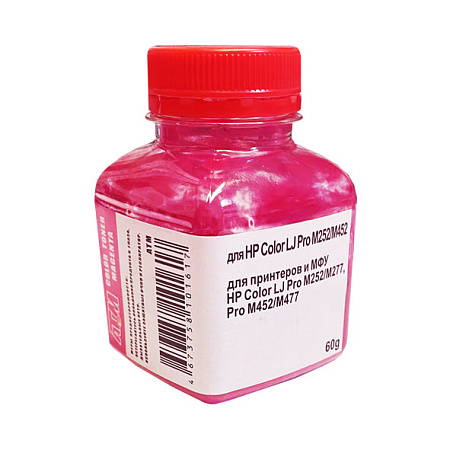 Тонер для HP Color LJ M252/M277/M452/M477 (фл,60,красный) АТМ 