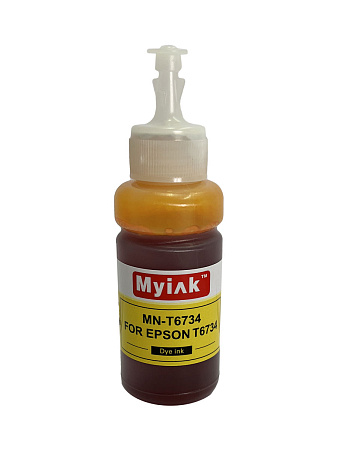 Чернила для EPSON (T6734) L100/L200/ L655/ L800/ L1800 (70мл, yellow Dye) EI-Y87-B Gloria™  MyInk 