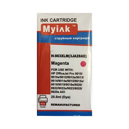 Картридж для (963XL) HP OfficeJet 9010/9020 3JA28AE (ограниченное применение) Magenta MyInk SAL Картридж для (963XL) HP OfficeJet 9010/9020 3JA28AE (ограниченное применение) Magenta MyInk SAL