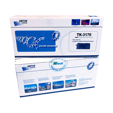 Тонер-картридж для (TK-3170) KYOCERA P3050DN/P3055DN/P3060DN (15,5K,TOMOEGAWA) UNITON Premium 