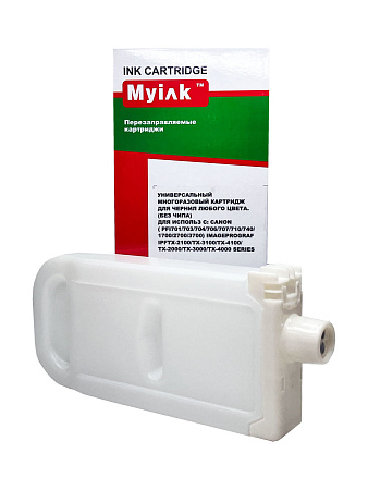 Перезаправляемый картридж ПЗК PFI-710 для CANON imageProGRAF PFI-710/1700/ IPFTX-2100/TX-3100/TX-2000/TX-3000/TX-4000, без чипа, 700мл, цвет универсальный MyInk 