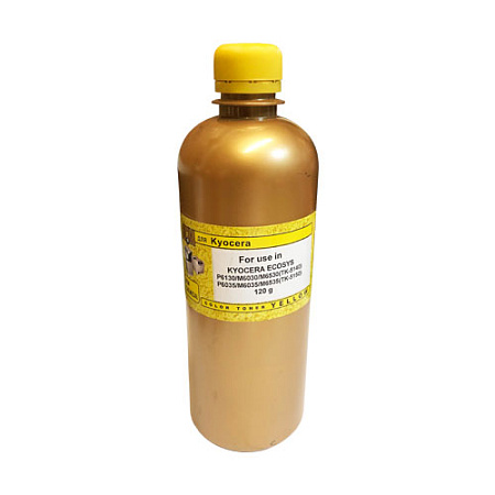 Тонер для KYOCERA ECOSYS M6030/M6535 (TK-5140/5150) (фл,120,желтый,5К, MITSUBISHI) Gold ATM 