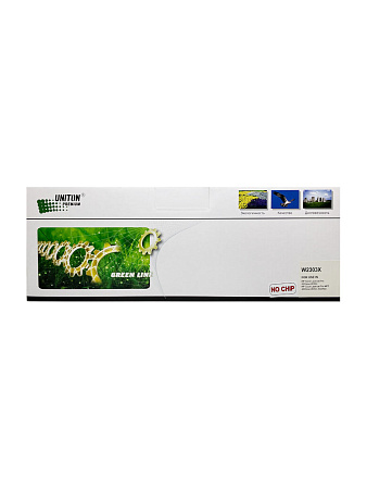 Картридж для HP Color LJ Pro 4203,MFP 4303 W2303X (230X) красный (5,5K) БЕЗ ЧИПА!! UNITON Premium  GREEN LINE (Eco Protected) 