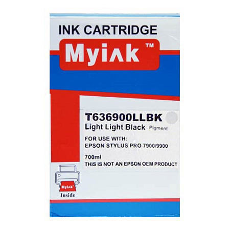 Картридж для (T6369) EPSON St Pro 7900/9900 Light Gray (700ml, Pigment) MyInk  SAL 