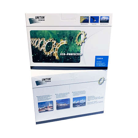 Картридж для HP Color LJ M551/MFP M575 CE401A (507A) синий (6K) UNITON Premium GREEN LINE (Eco Protected) Картридж для HP Color LJ M551/MFP M575 CE401A (507A) синий (6K) UNITON Premium GREEN LINE (Eco Protected)