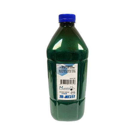 Тонер для KYOCERA ECOSYS P5021/P5026 (TK-5220/5240) (фл, 500,синий,TG-MT211 Murata) Green Line Тонер для KYOCERA ECOSYS P5021/P5026 (TK-5220/5240) (фл, 500,синий,TG-MT211 Murata) Green Line