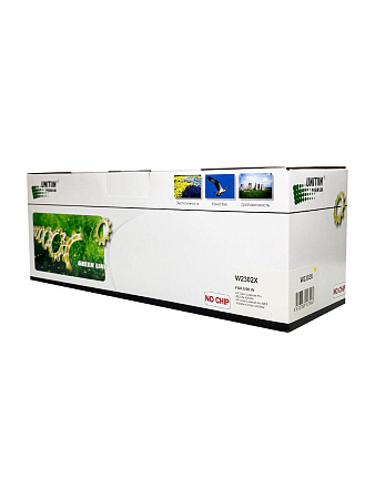 Картридж для HP Color LJ Pro 4203,MFP 4303 W2302X (230X) желтый (5,5K) БЕЗ ЧИПА!! UNITON Premium  GREEN LINE (Eco Protected) 