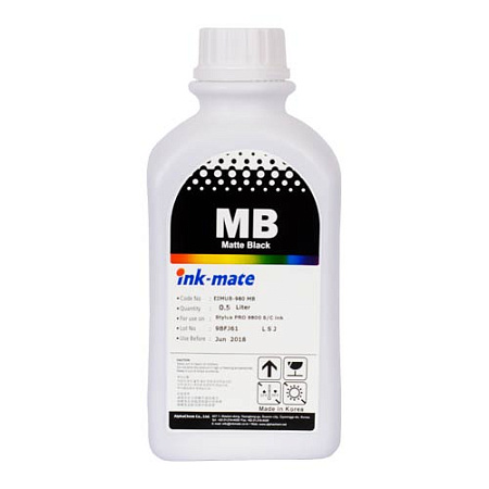 Чернила для EPSON St Pro 7800/9800 (500мл, matte black,Pigment) EIM-980MB Ink-Mate SAL 